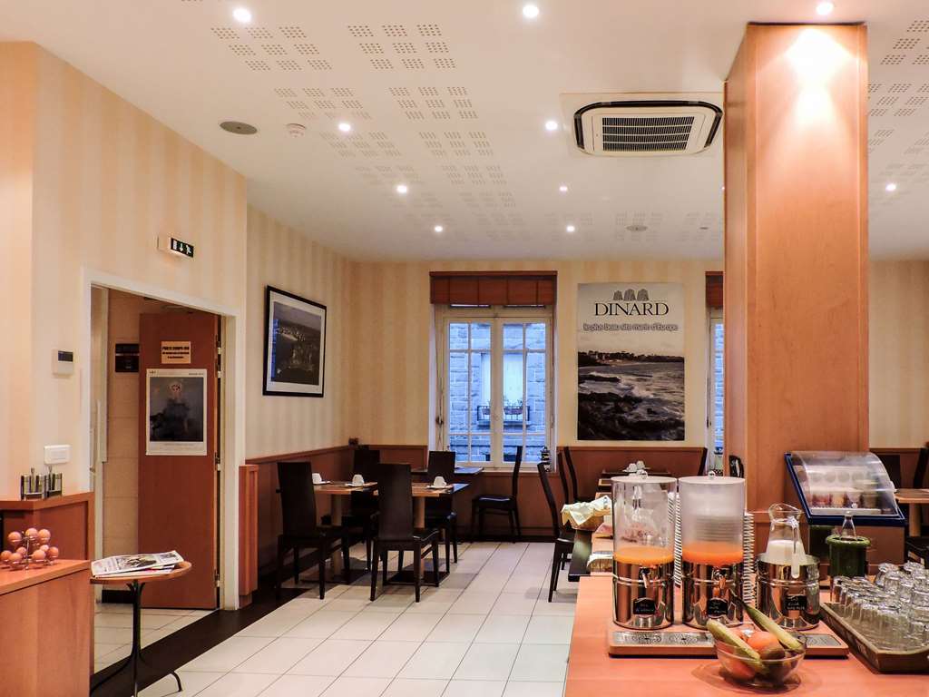 Hotel Balmoral Dinard Étterem fotó