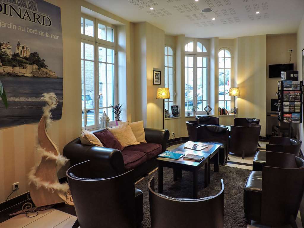 Hotel Balmoral Dinard Étterem fotó